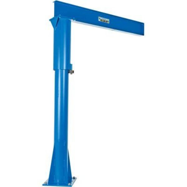 Vestil Floor Mounted Jib Crane 2000 Lb. Capacity JIB-FM-20